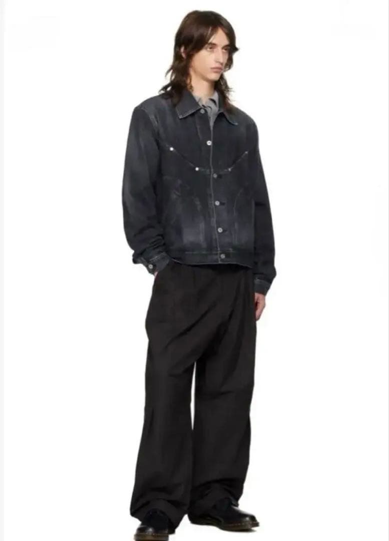 ジャケット・アウター SAGE NATION / BLK /S084-DENIM JIJIJACKET