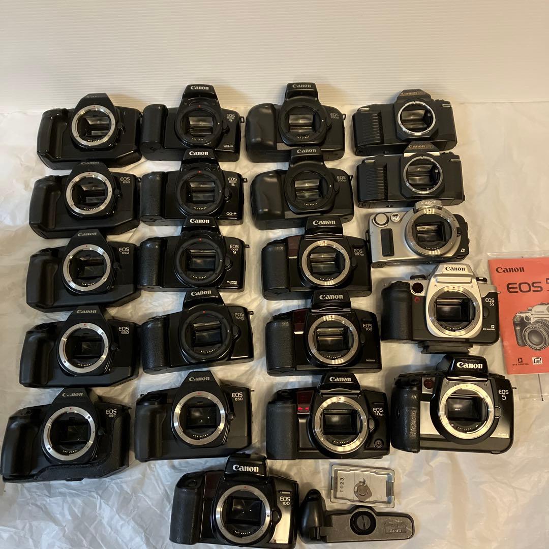 フィルムカメラ　　21個　まとめ売り　CANONセット　ジャンク