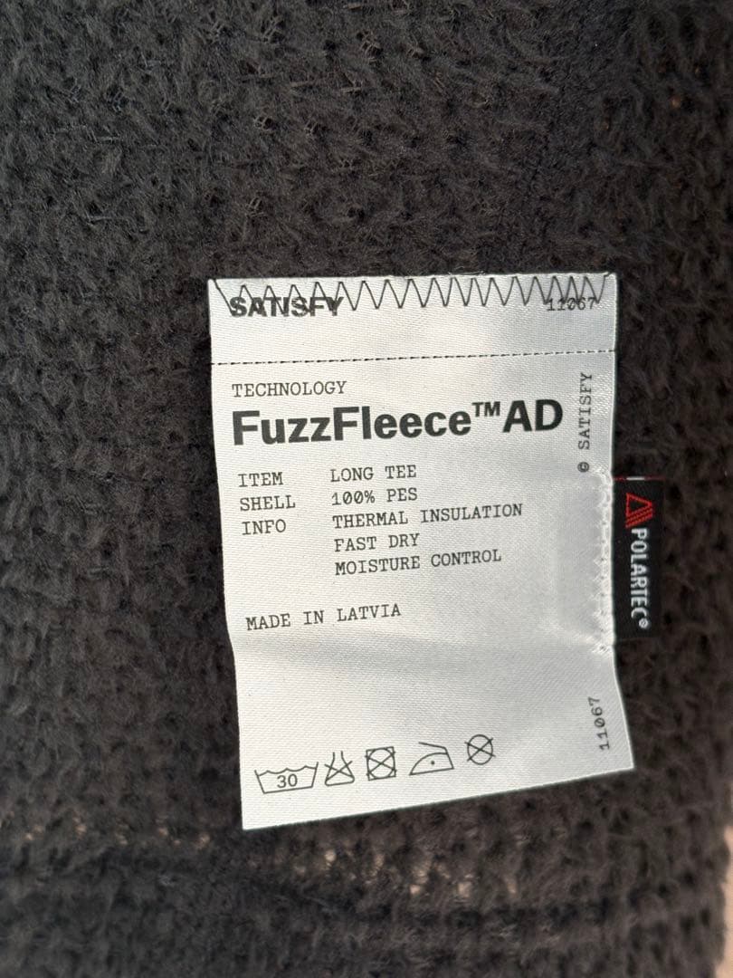 SATISFY サティスファイ Fuzz Fleece フリース 2025AW