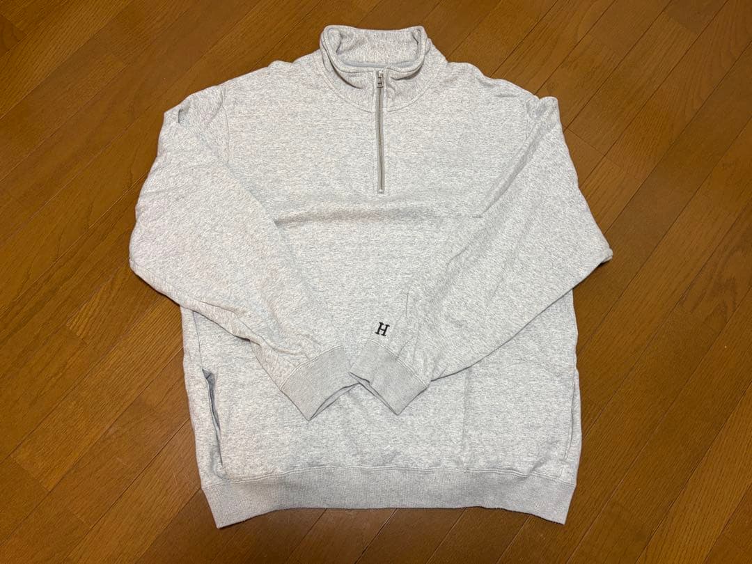 HOLLYWOOD RANCH MARKET スウェット ハーフジップ