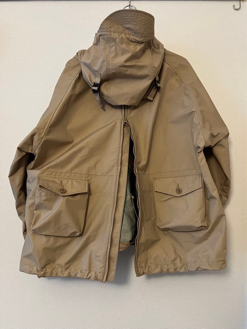 【MODMNT】MIL SMOCK SHORT (BEIGE L)