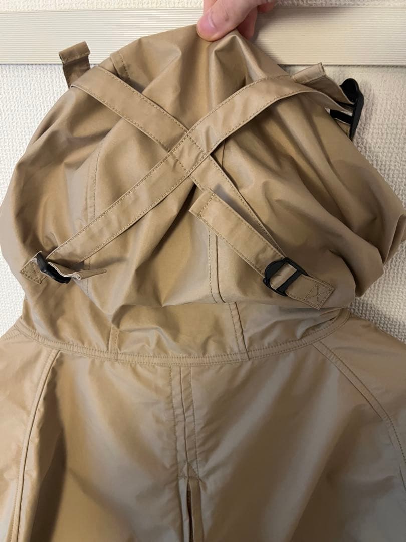 【MODMNT】MIL SMOCK SHORT (BEIGE L)