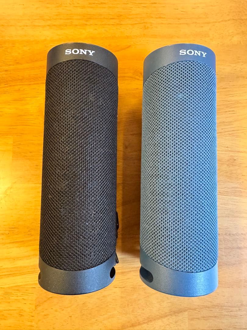 SONY SRS-XB23 ブラック・ブルー　2本セット