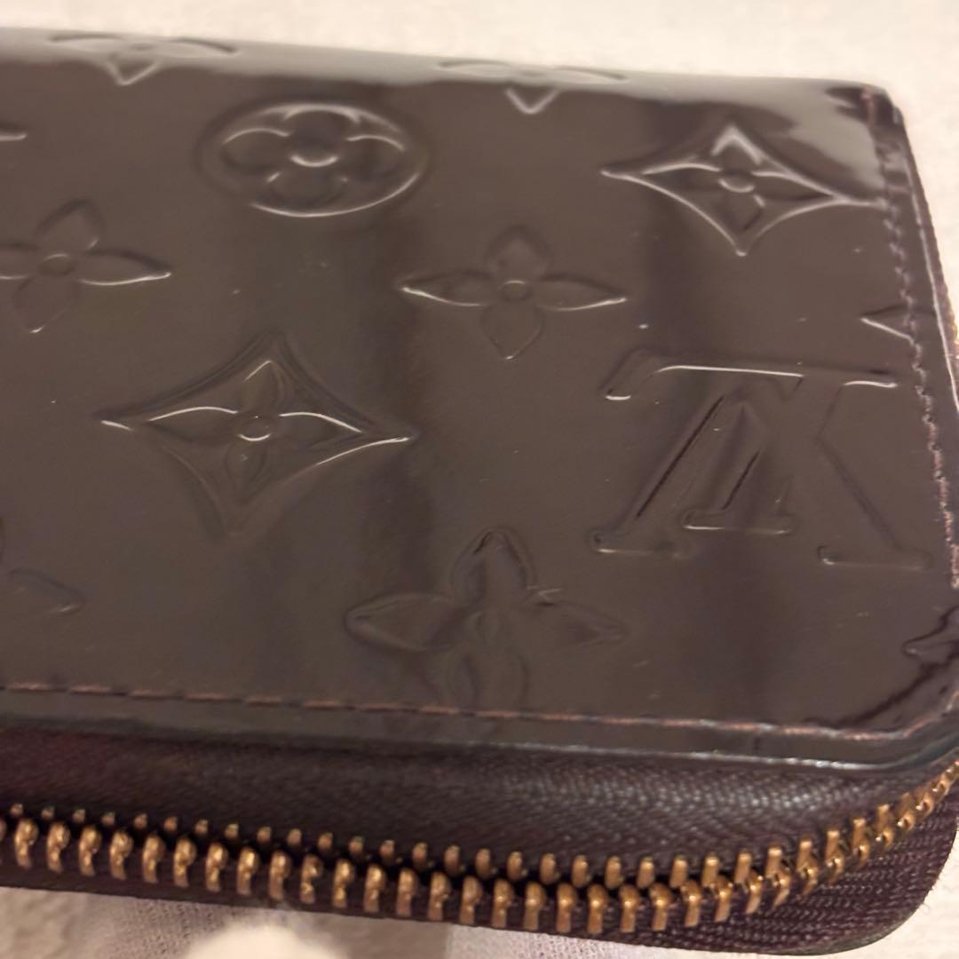 Louis Vuitton ヴェルニ長財布 パープル