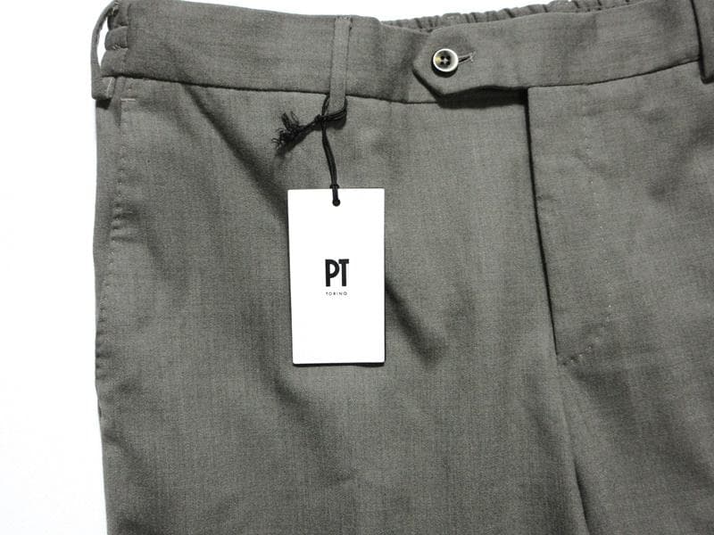 マウンテン 新品PT TORINO Travelウォッシャブルウールパンツ