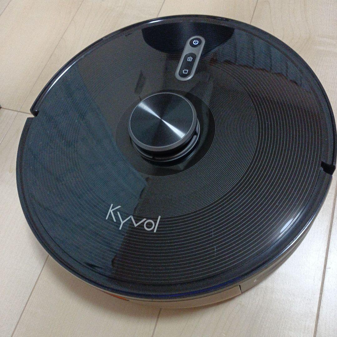【美品】Kyvol S31 ロボット掃除機 掃除・水拭き/自動ゴミ収集リモコン付