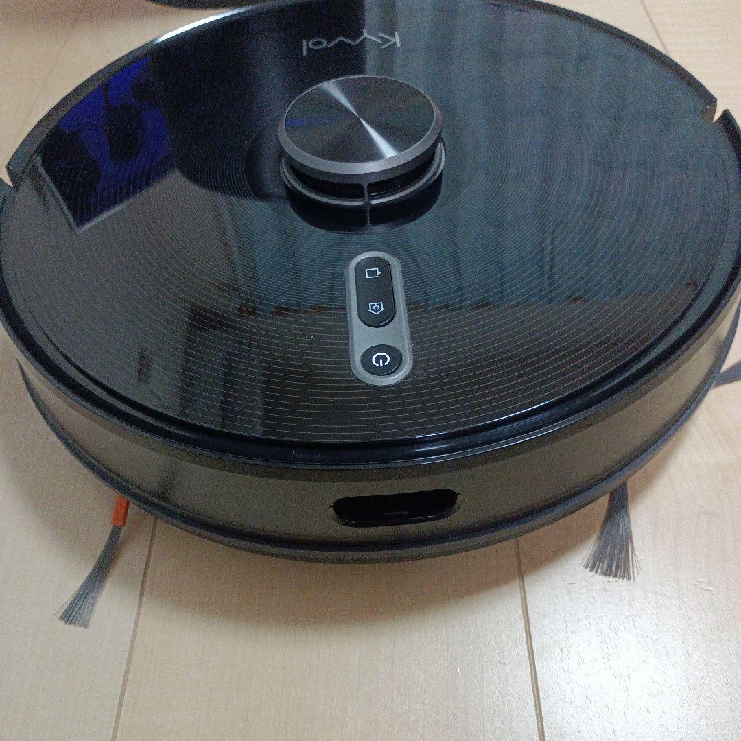 【美品】Kyvol S31 ロボット掃除機 掃除・水拭き/自動ゴミ収集リモコン付