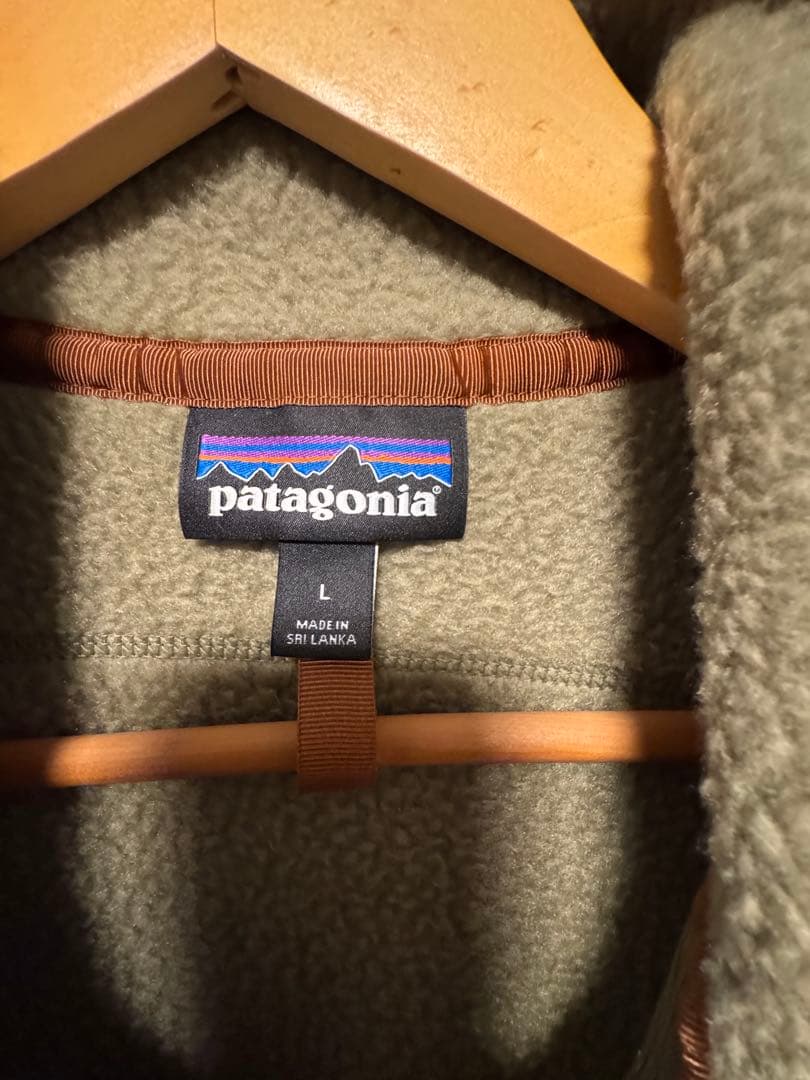 patagonia フリースベスト レトロパイル