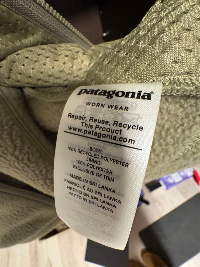 patagonia フリースベスト レトロパイル