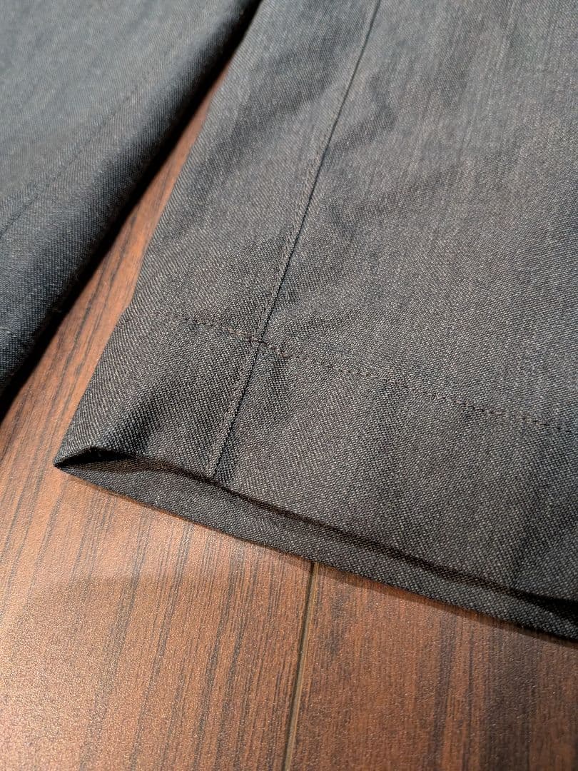 パンツ Cornier Super130'sWORSTEDWOOL WIDE PANTS