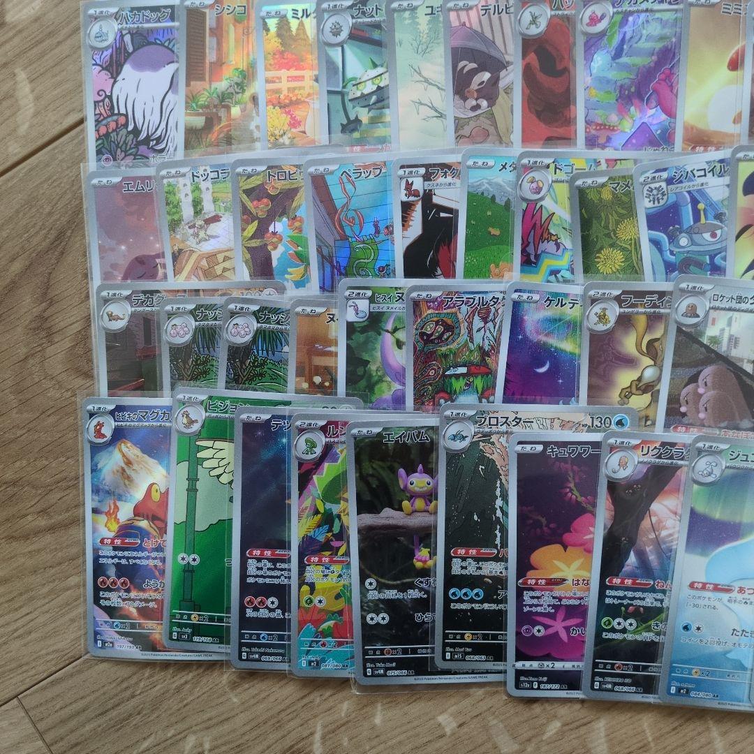 ポケモンカード ar chr 60枚　Nのゼクロム　フシギダネ　リオル等