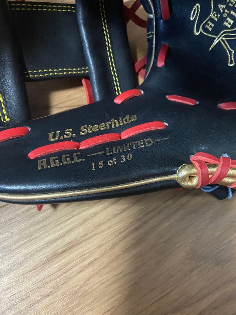 Rawlings MlB 205WModel 軟式 黒 グローブスタンド付き