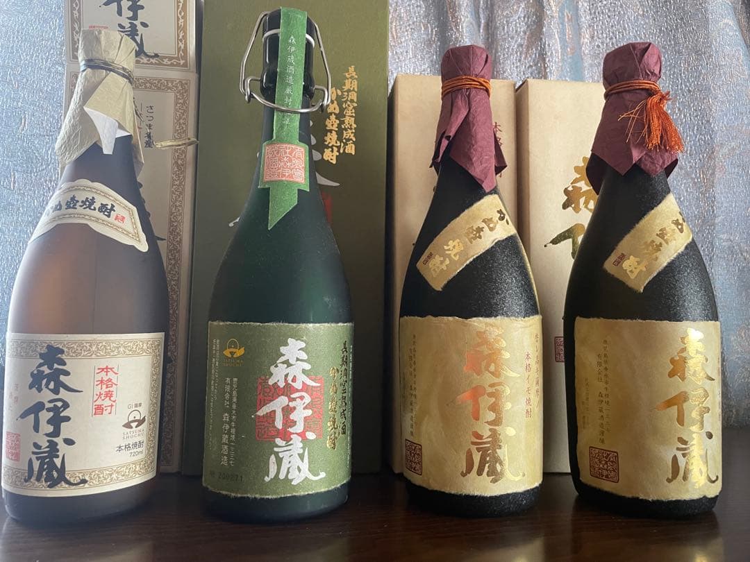 空瓶　森伊蔵　720ml x 4本