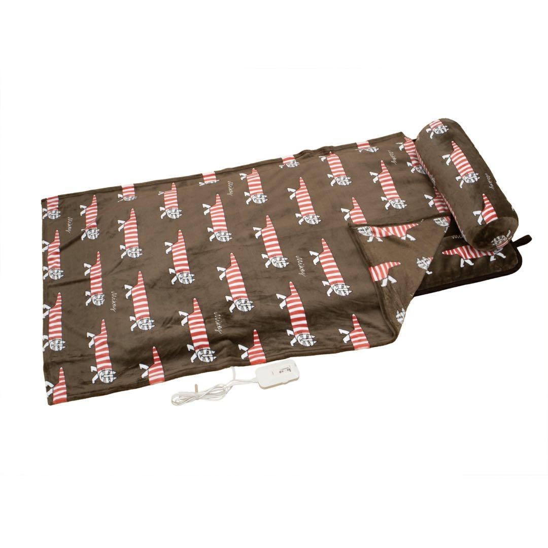 リサラーソン マイキー柄 電気マット あったかごろ寝マットクッション付き