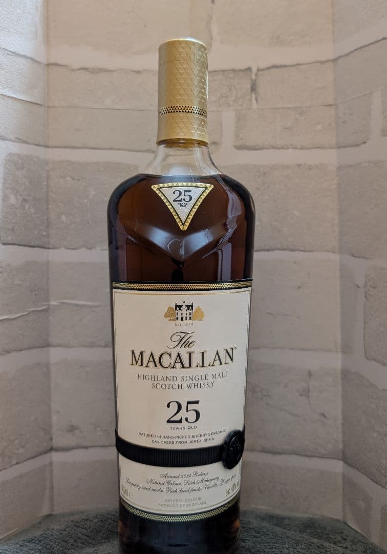 山*下様 The Macallan 25年 シングルモルトウイスキー 2022年