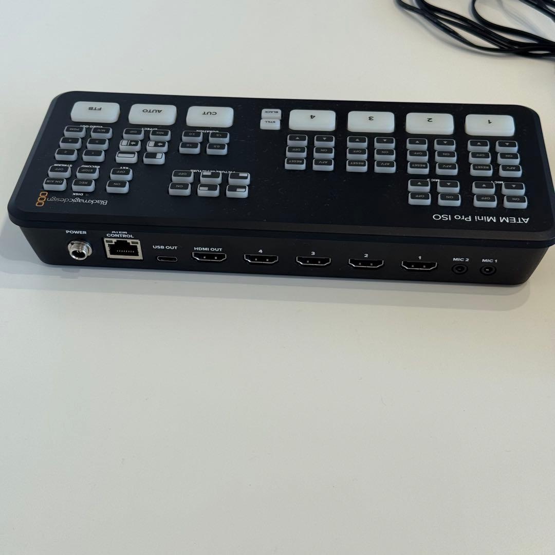 ATEM Mini Pro ISO HDMIスイッチャー