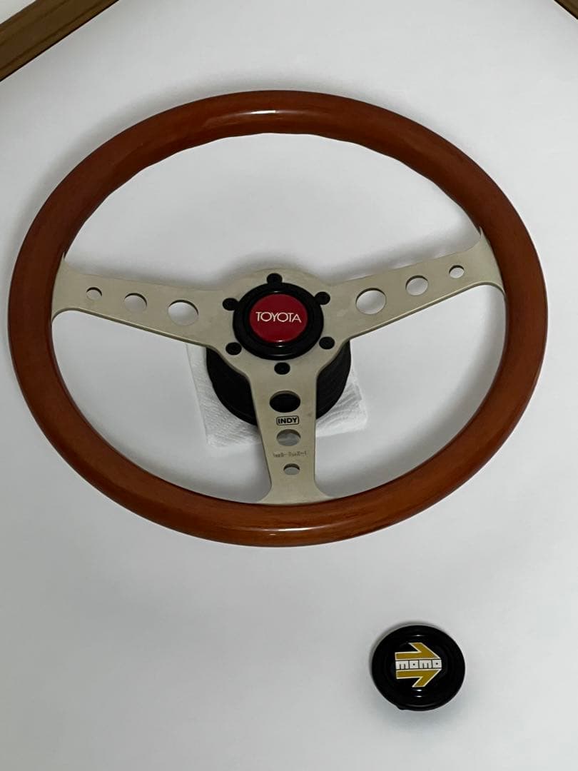 MOMO ステアリング　35π ウッドステアリング　モモステ