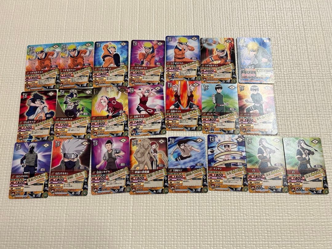 ナルティメットカードバトル　NARUTO 他　合計27枚