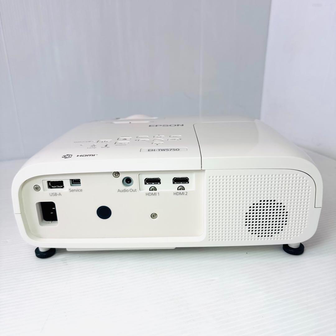 【美品】EPSON EH-TW5750 プロジェクター 使用時間18H