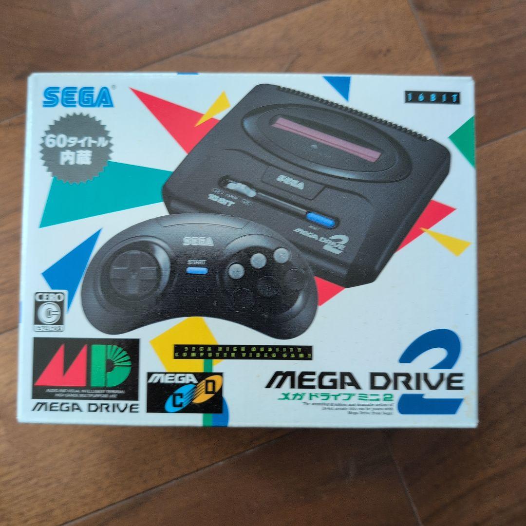 ※箱汚れあり　SEGA メガドライブミニ2 未開封品