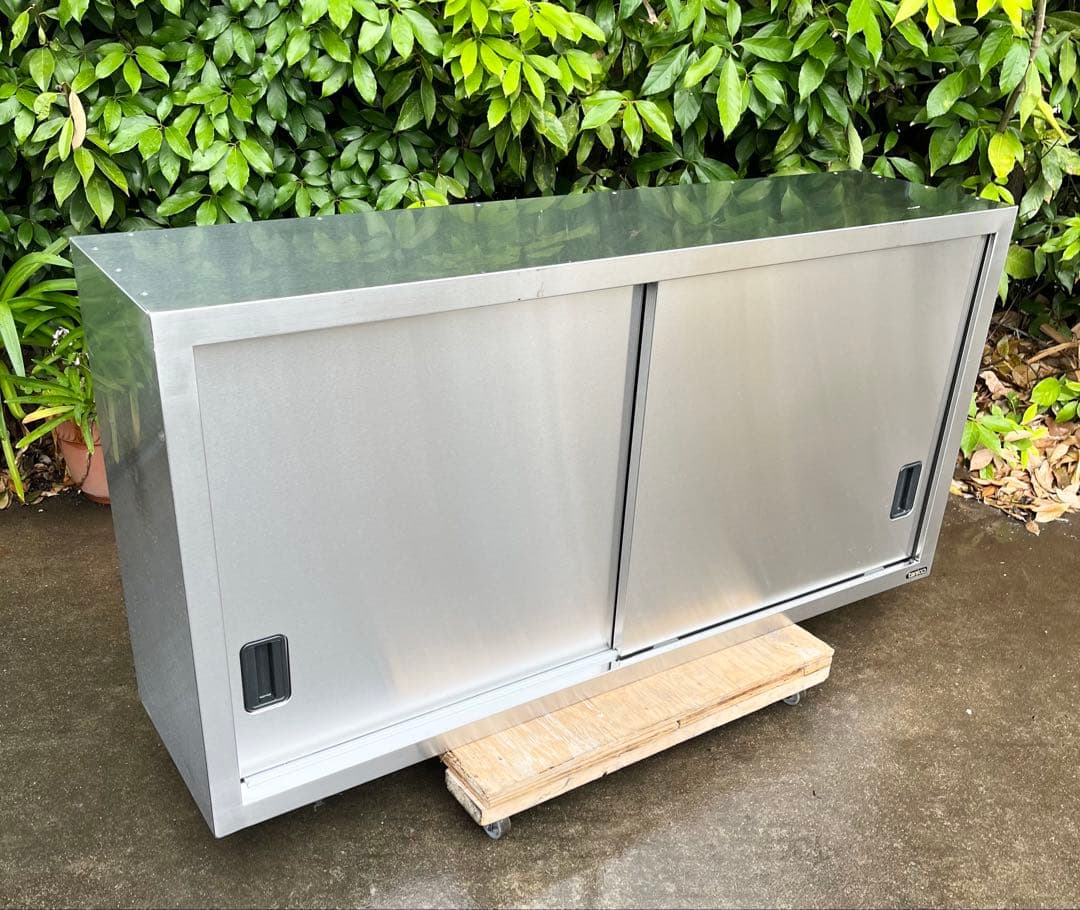 ステンレス吊り戸棚　吊り棚　食器棚　1200×300×600