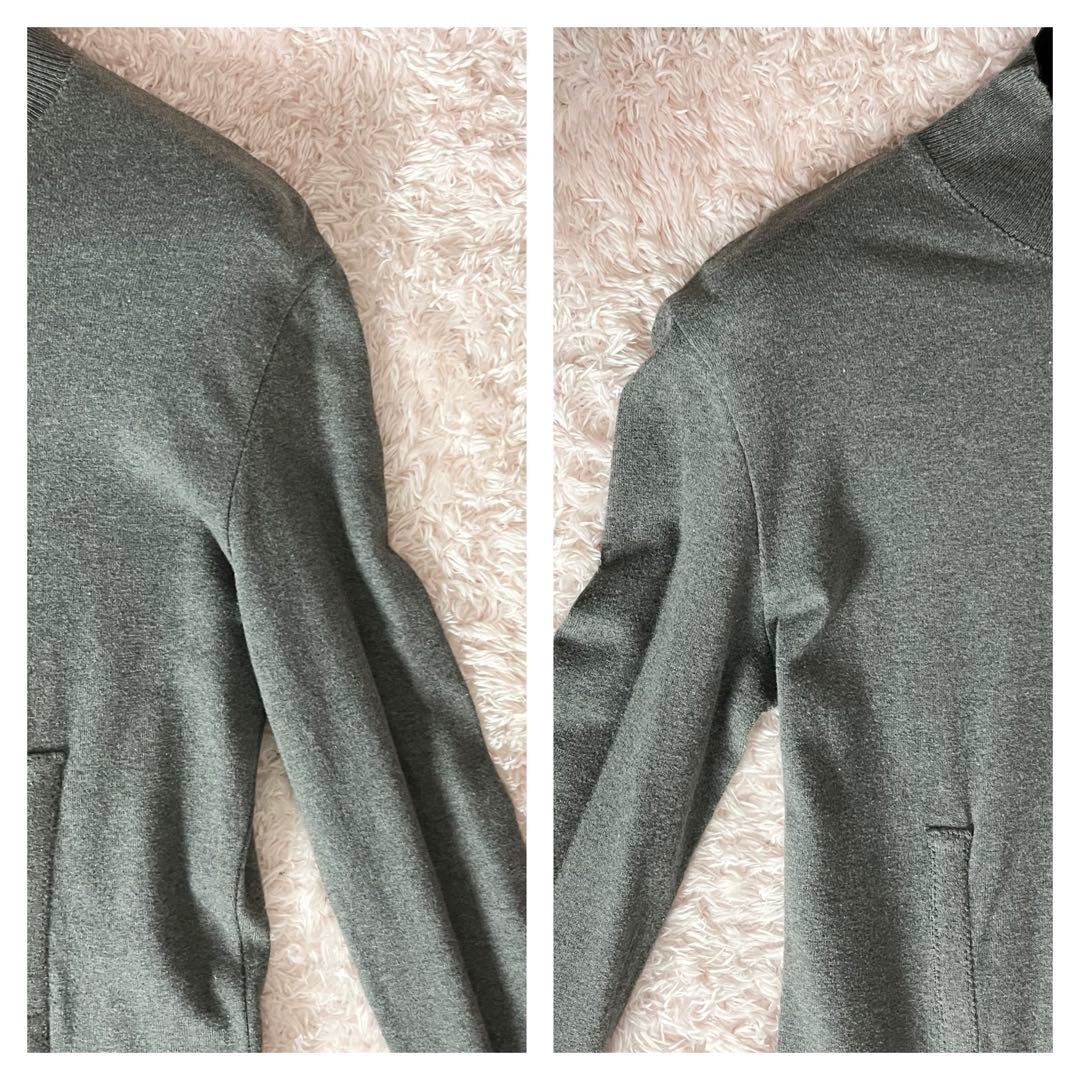 ︎✖︎ ジャンポールゴルチエ ロング ワンピース コットン ニット グレー L