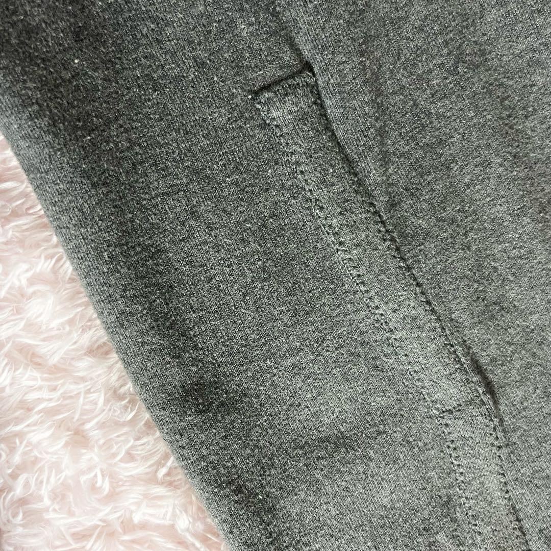 ︎✖︎ ジャンポールゴルチエ ロング ワンピース コットン ニット グレー L