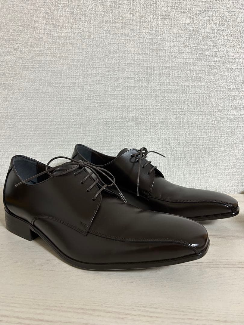 極美品　BENIR ウェディングシューズ　メンズ　26.0cm ダークブラウン