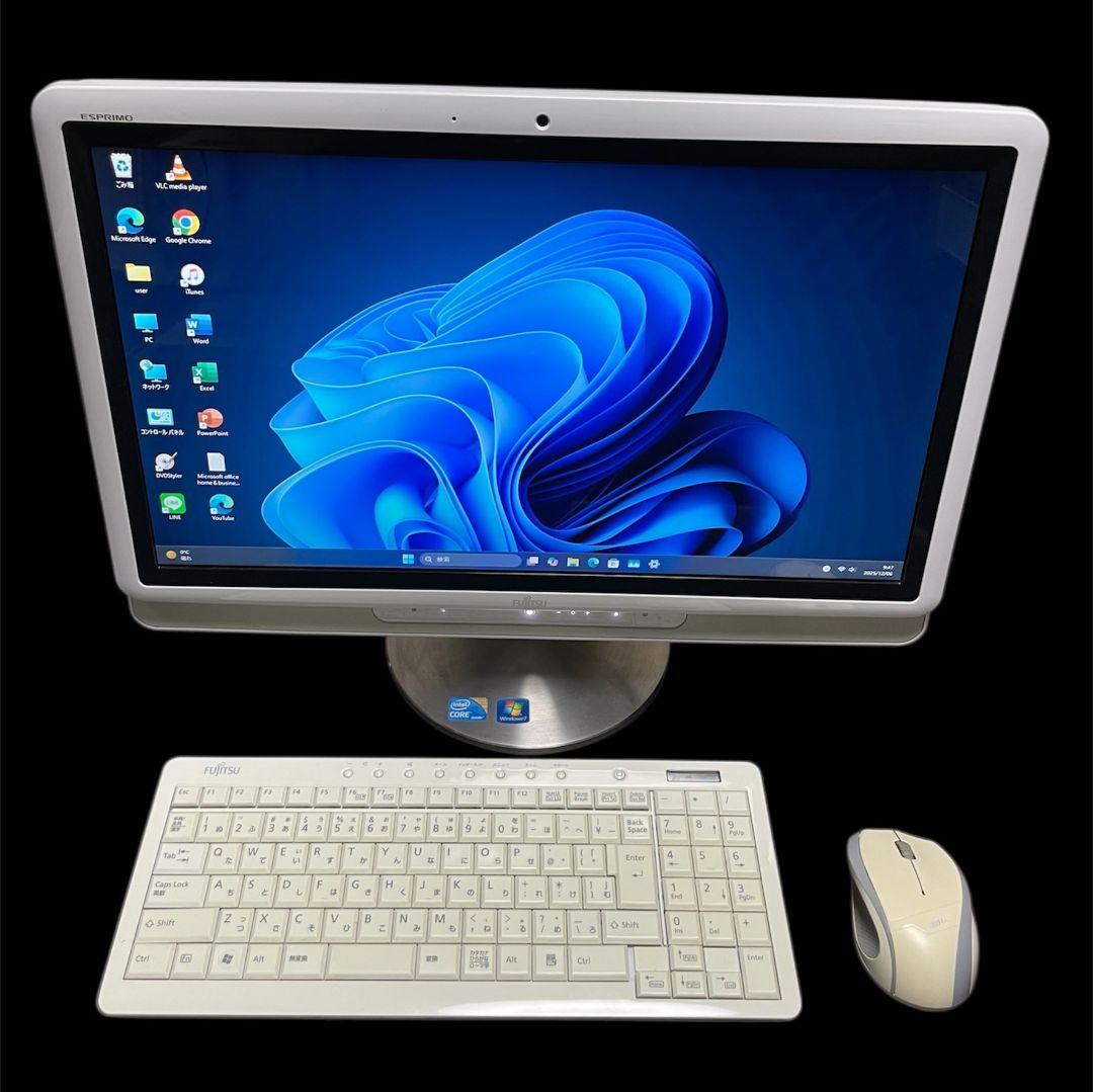 高速SSD仕様 富士通一体型デスクトップpc FH55/CD