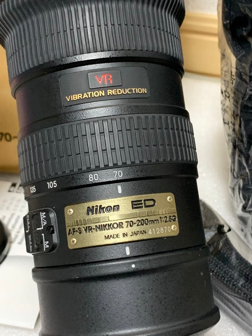 レンズ(ズーム) NIKON AF S VR 70-200mm 2.8 G