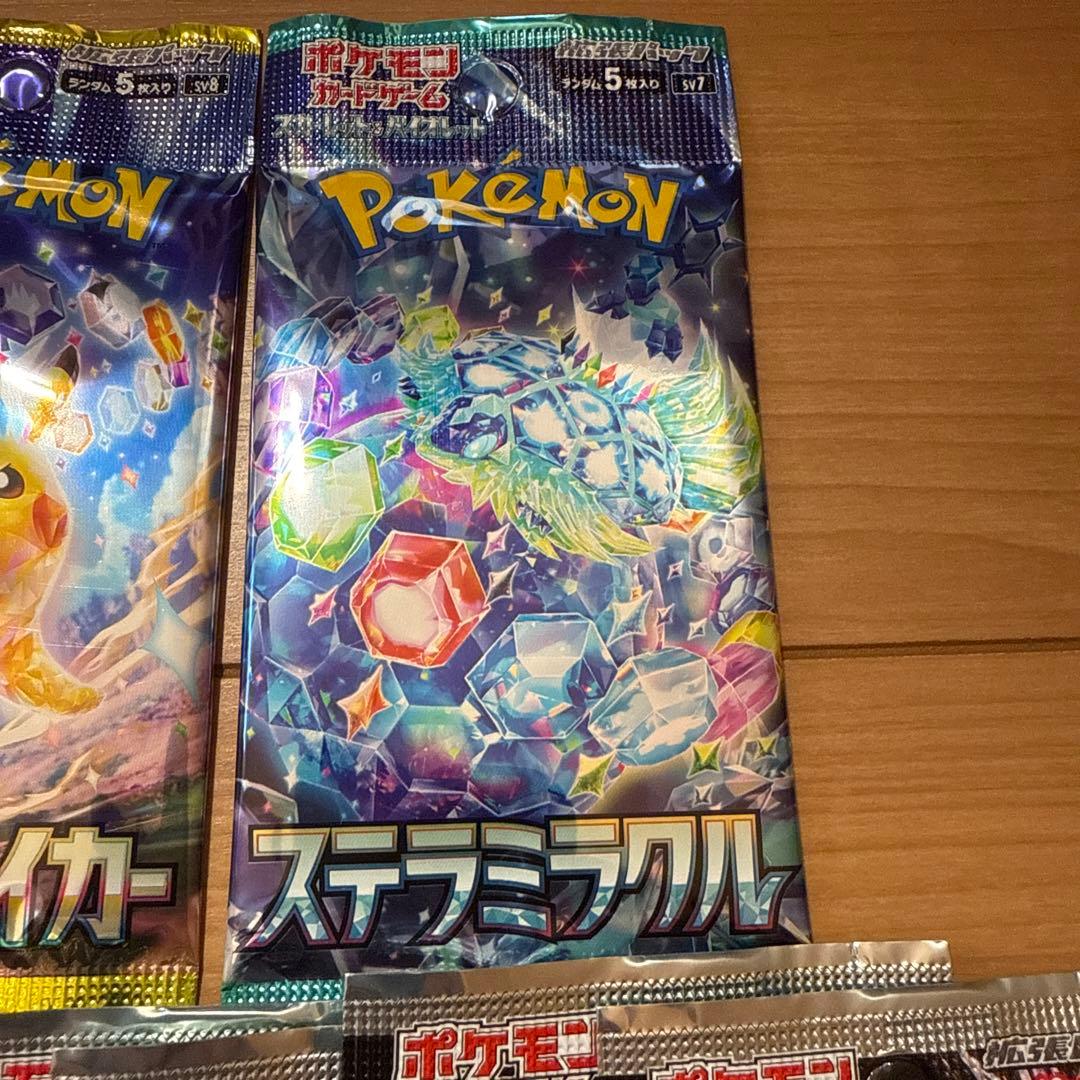 新品　ポケモンカード　色々な種類の99パック＋アクリルパネル