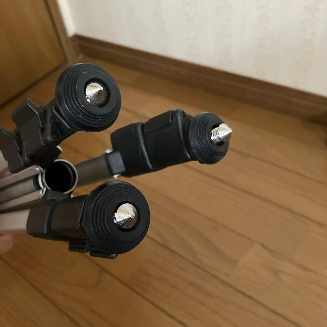 HAKUBA 3段三脚 FT-367    3WAY雲台 アルミ