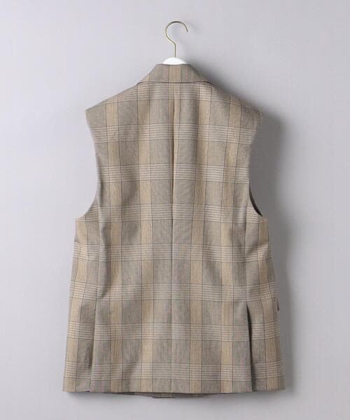 UNITED ARROWS　アウター ダブル テーラード ベスト　ブラック