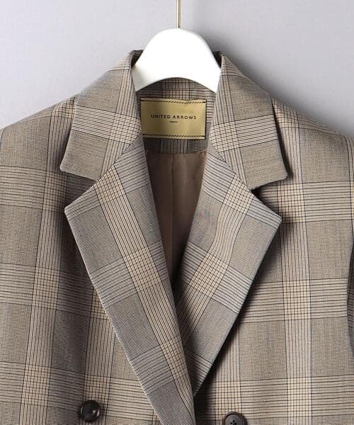 UNITED ARROWS　アウター ダブル テーラード ベスト　ブラック