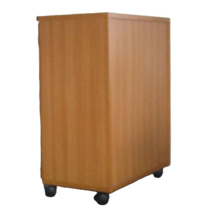 キャスター付き4段チェスト 　別注　ストッパー付