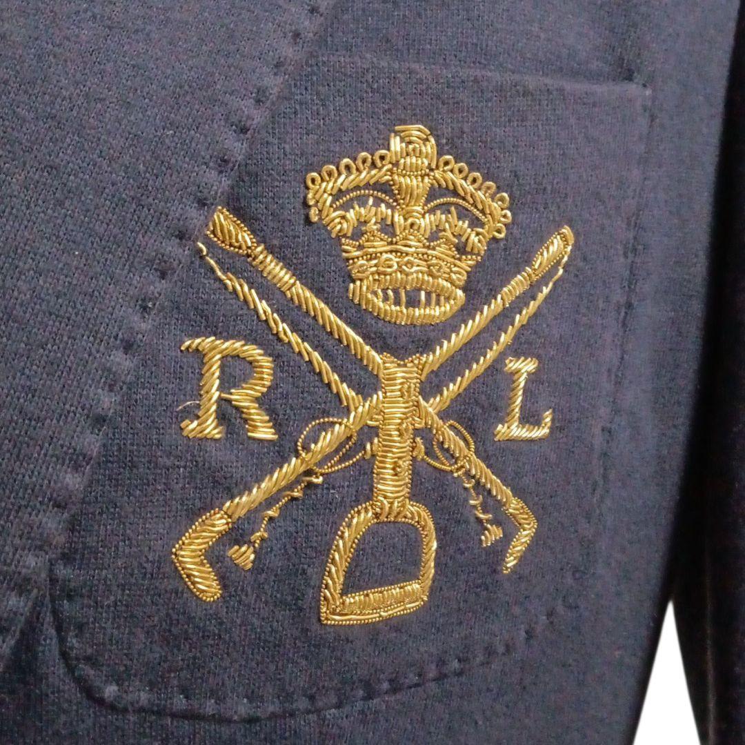 RalphLauren★ラルフローレン★古着★紺ブレ★テーラード★金ボタン★刺繍