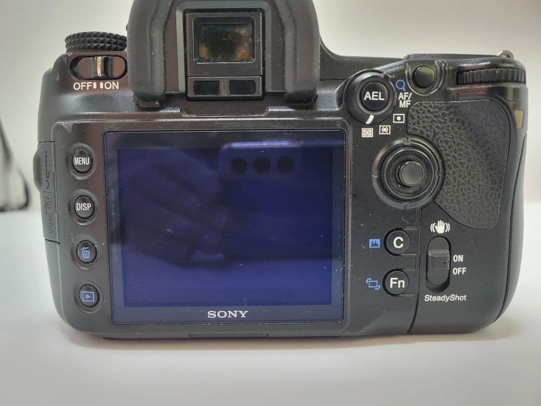 SONY α900 フルサイズ一眼レフ ボディ 動作確認済み 純正バッテリー付