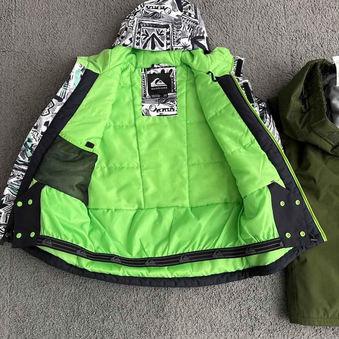 クイックシルバー　オンヨネ　スキーウェアセット　スノボウェア　スノーウェア