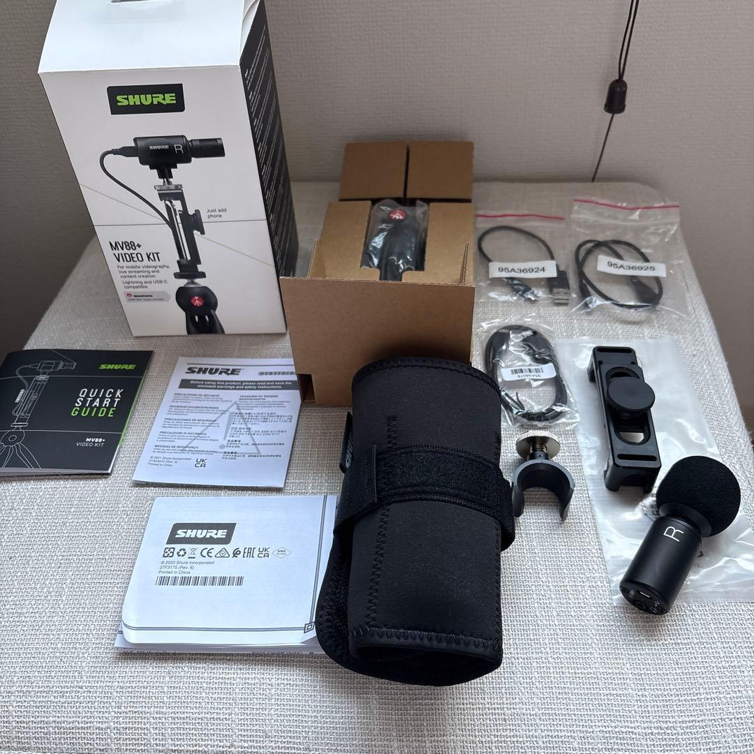 SHURE シュア MV88+ ビデオキット ステレオコンデンサーマイク