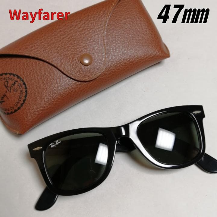 レイバン ウェイファーラー RB2140 901 47mm レアサイズ ケース付