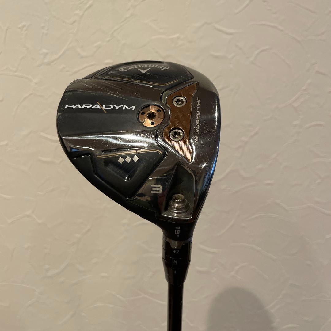 小*光様 PARADYM トリプルダイヤモンド3番フェアウェイウッド 15度