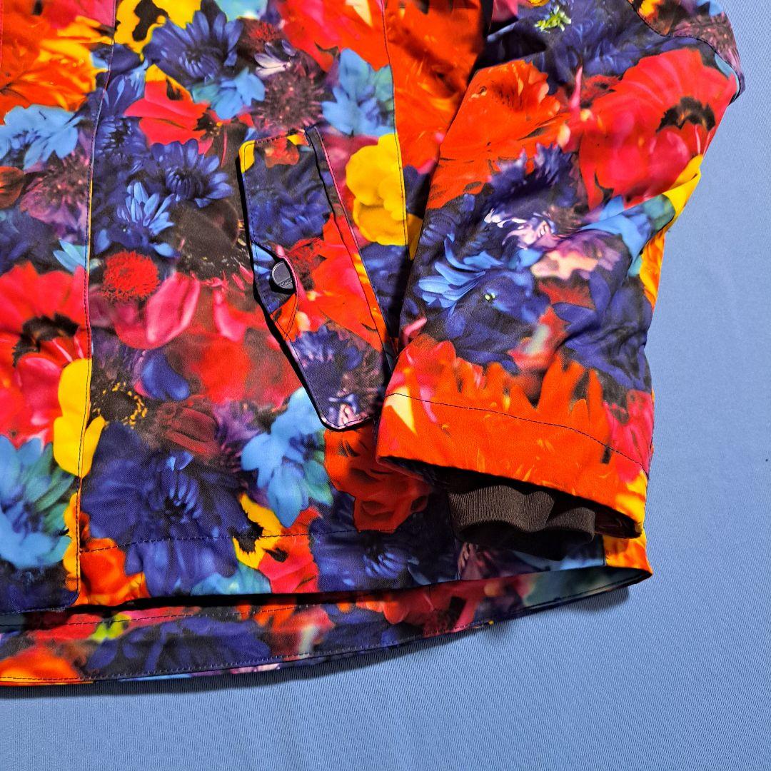 値下げ【美品】ROXY蜷川実花コラボ　スノボウェア スノーボードウェア女性　花柄