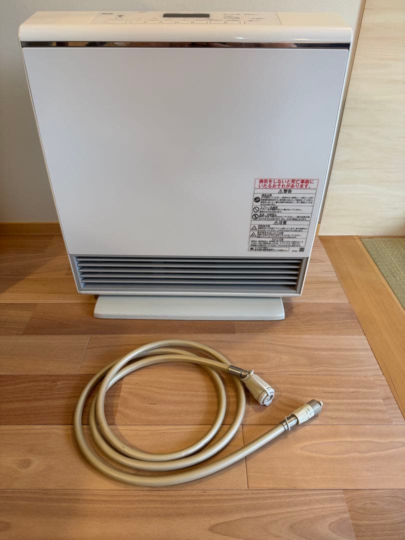 リンナイ ガスファンヒーター 美品