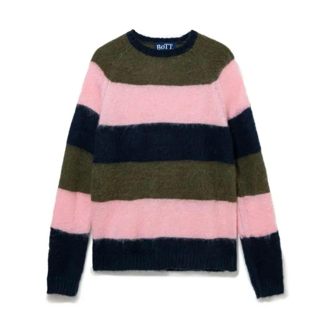 トップス BoTT Striped Mohair Knit S