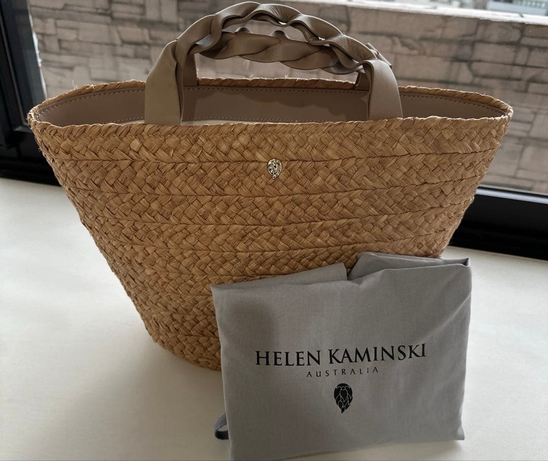 ヘレンカミンスキー　カゴバッグ　新品同様