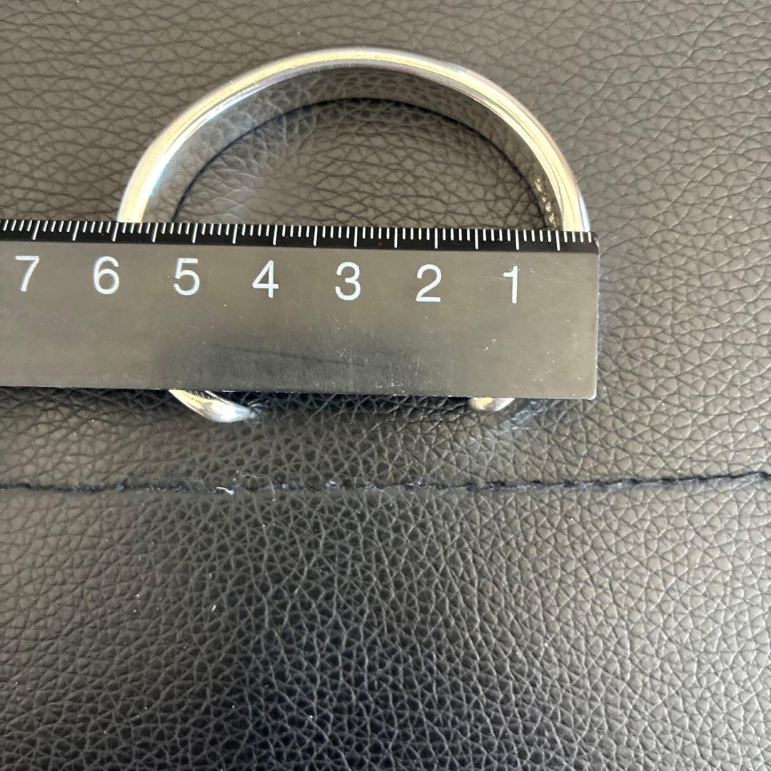 TIFFANY&Co ティファニー ナロー バングル 1837 カフ　シルバー