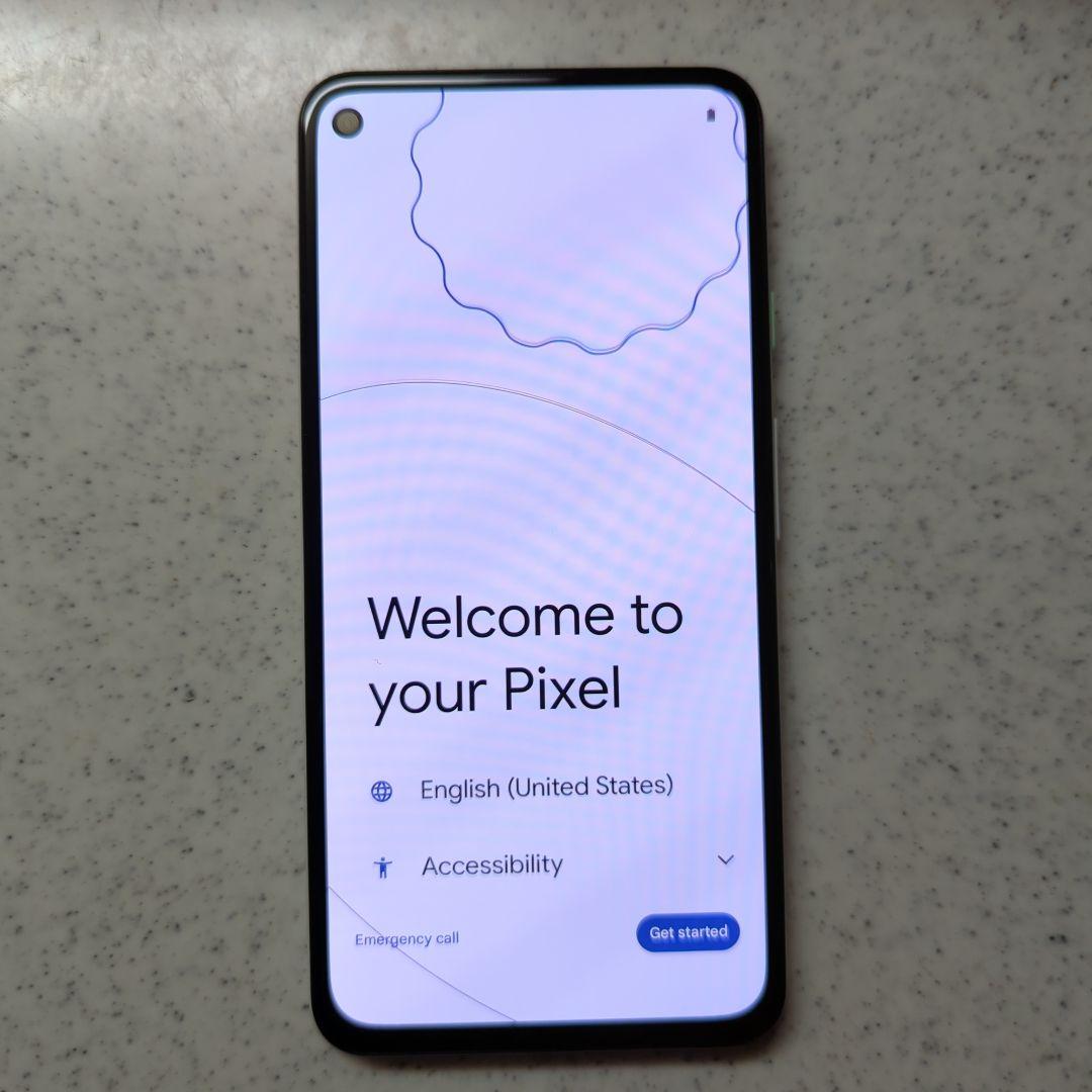 Google Pixel 4a(5G)スマートフォン ホワイト