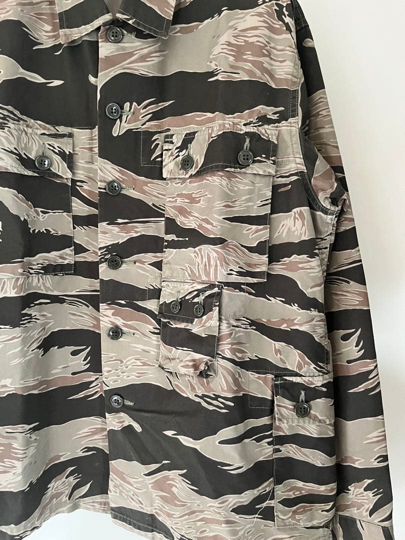 SASSAFRAS G.D.U JACKET タイガーカモ