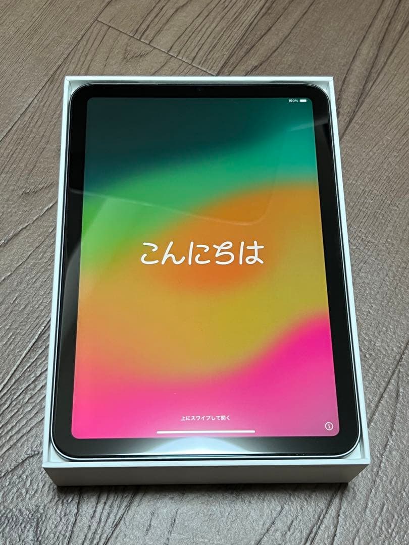【100%】iPad mini 第6世代 64G スペースグレー Wi-Fi