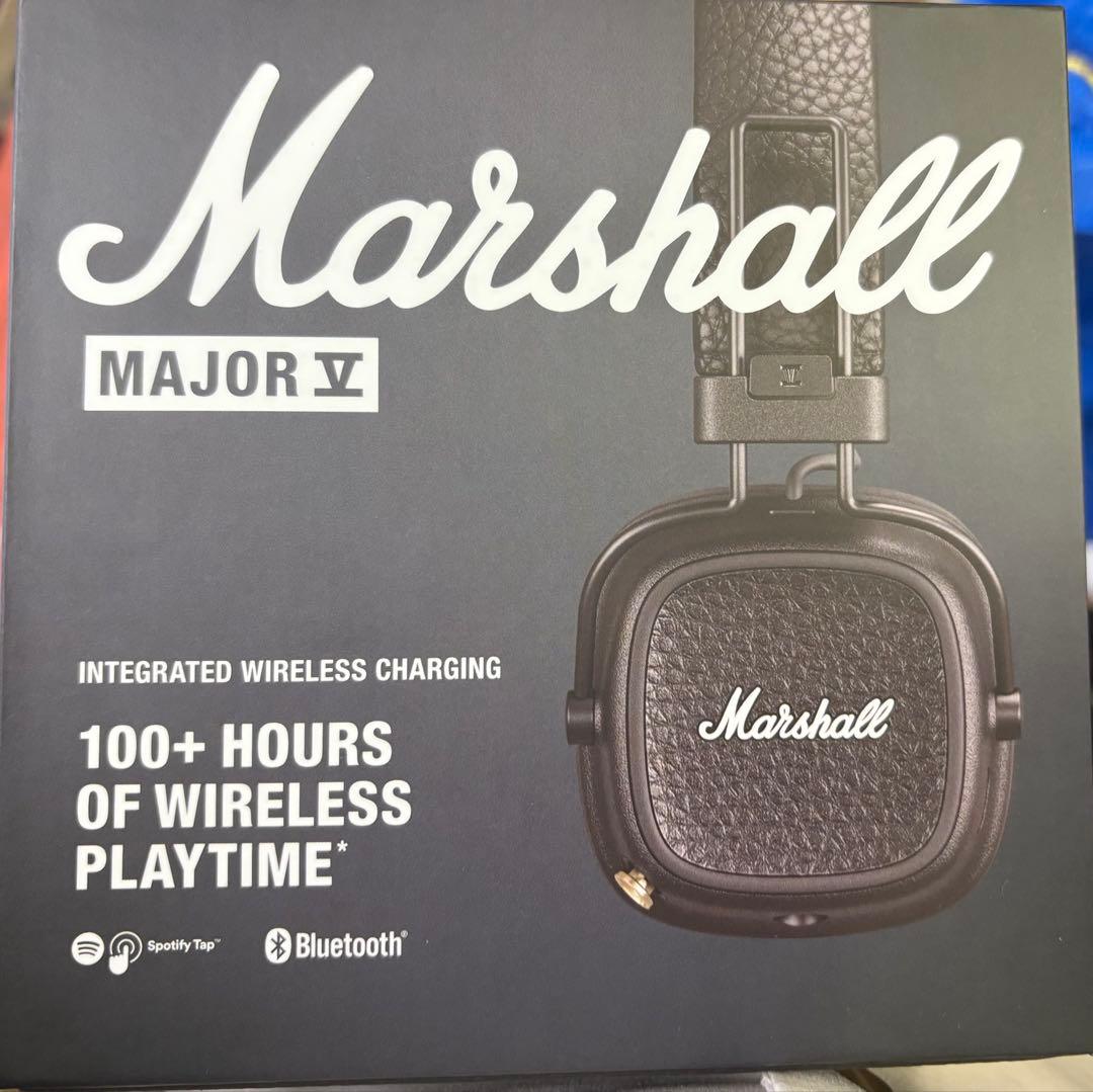 最新作Marshall Major V ワイヤレスヘッドフォン(ブラウン)